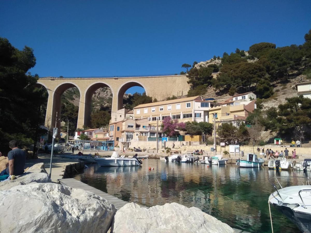 Les Mondes - Appartement Bas De Maison Ensues-la-Redonne Exteriör bild
